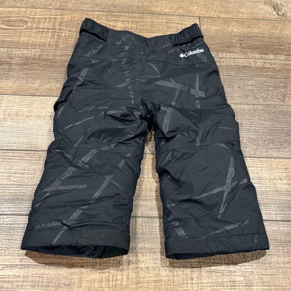 Columbia Toddler Kids Fleece Lined Snow Pants Black Size 2T With Outgrown System - Picture 4 of 13